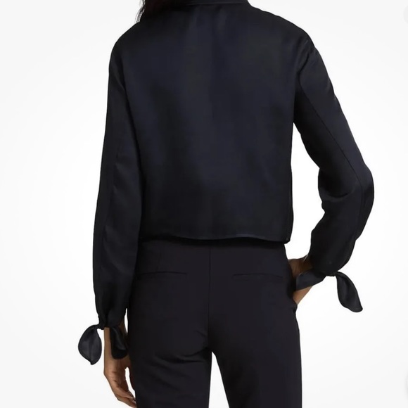 Theory Tie Bomber Jacket, Black, Durham Tech,  Sz M - Picture 13 of 13